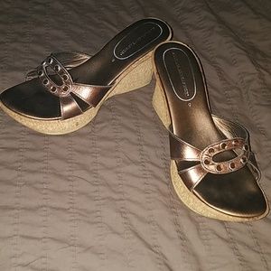 Bronze heels